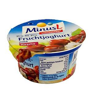 MinusL bezlaktózový jogurt 150g jahoda